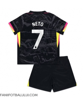 Chelsea Pedro Neto #7 Echipament de Fotbal Replică 2024-25 Copii Treilea (+ Șorturi)